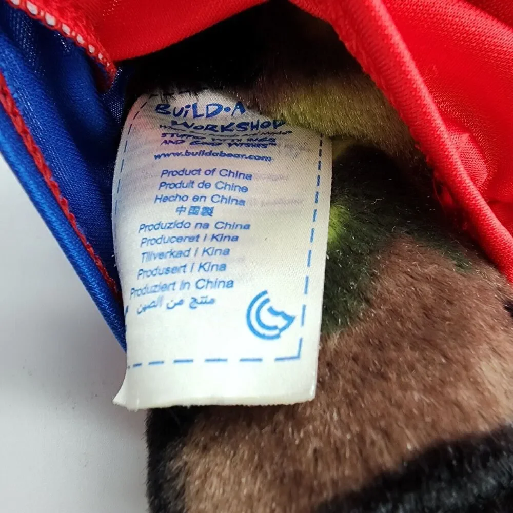 Build A Bear Camoflauge Bear Plush 16